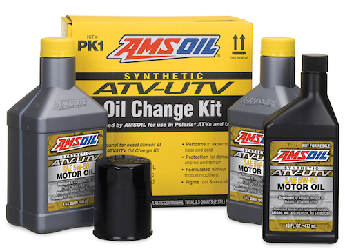 AMSOIL ATV/UTV Oil Change Kits for Polaris
