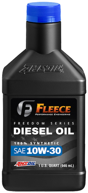 AMSOIL 10W-30 Fleece Freedom Series 100% Synthetic Diesel Motor Oil (FD540)