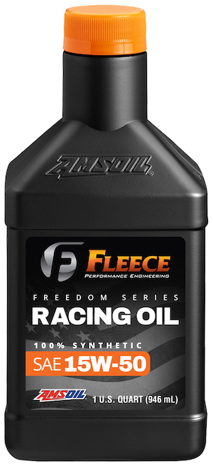 AMSOIL 15W-50 Fleece Freedom Series 100% Synthetic Racing Motor Oil (FD1540)