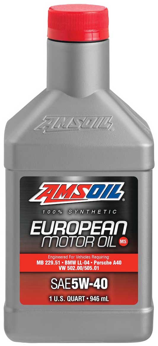 AMSOIL SAE 5W40 MS Synthetic European Motor Oil