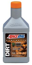 AMSOIL Synthetic 10W-50 Dirt Bike Oil (DB50)