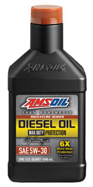 AMSOIL Signature Series Max-Duty Synthetic CK-4 Diesel Oil 5W-30 (DHD)