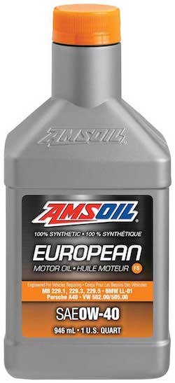 AMSOIL SAE 0W-40 FS Synthetic European Motor Oil