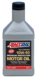 AMSOIL 10W-40 Synthetic Premium Protection Motor Oil (AMO)