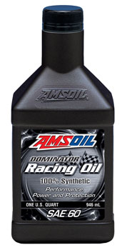 AMSOIL Dominator® Synthetic SAE 60 Racing Oil (RD60)